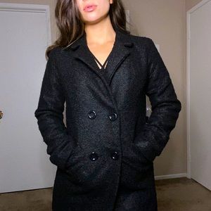 Black forever 21 coat